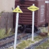 Osborn Models - RRA-3053 - Yard Limit Signs - N Scale -Atlarns Store 1053 yard limit 51327.1645223659