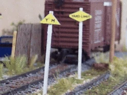 Osborn Models - RRA-3053 - Yard Limit Signs - N Scale