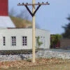 Osborn Models 3068 - Telephone Poles (12) - N Scale -Atlarns Store 3068 Telehone Poles 82613.1645223661