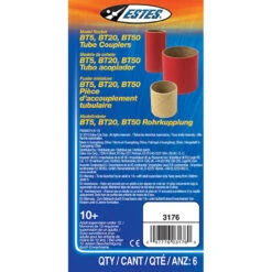 Estes Rockets 3176 - BT5 - BT50 Tube Couplers