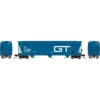 Athearn 8485 - ACF 4600 3-Bay Hopper Grand Trunk Western (GTW) 138129 - N Scale -Atlarns Store 5f496b33ath8485 05348.1670011069