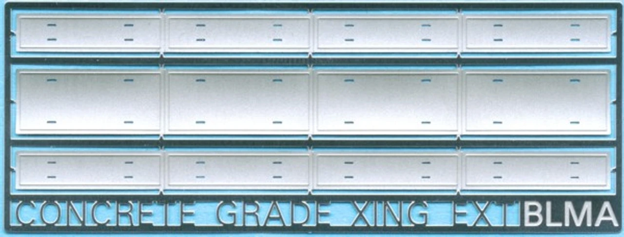 BLMA #80 - Modern Grade Crossing Extension Concrete - N Scale 3 BLMA #80 - Modern Grade Crossing Extension Concrete - N Scale