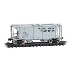 Micro-Trains Line 09500022 - PS-2 2-Bay Covered Hopper Western Pacific (WP) 11303 - N Scale