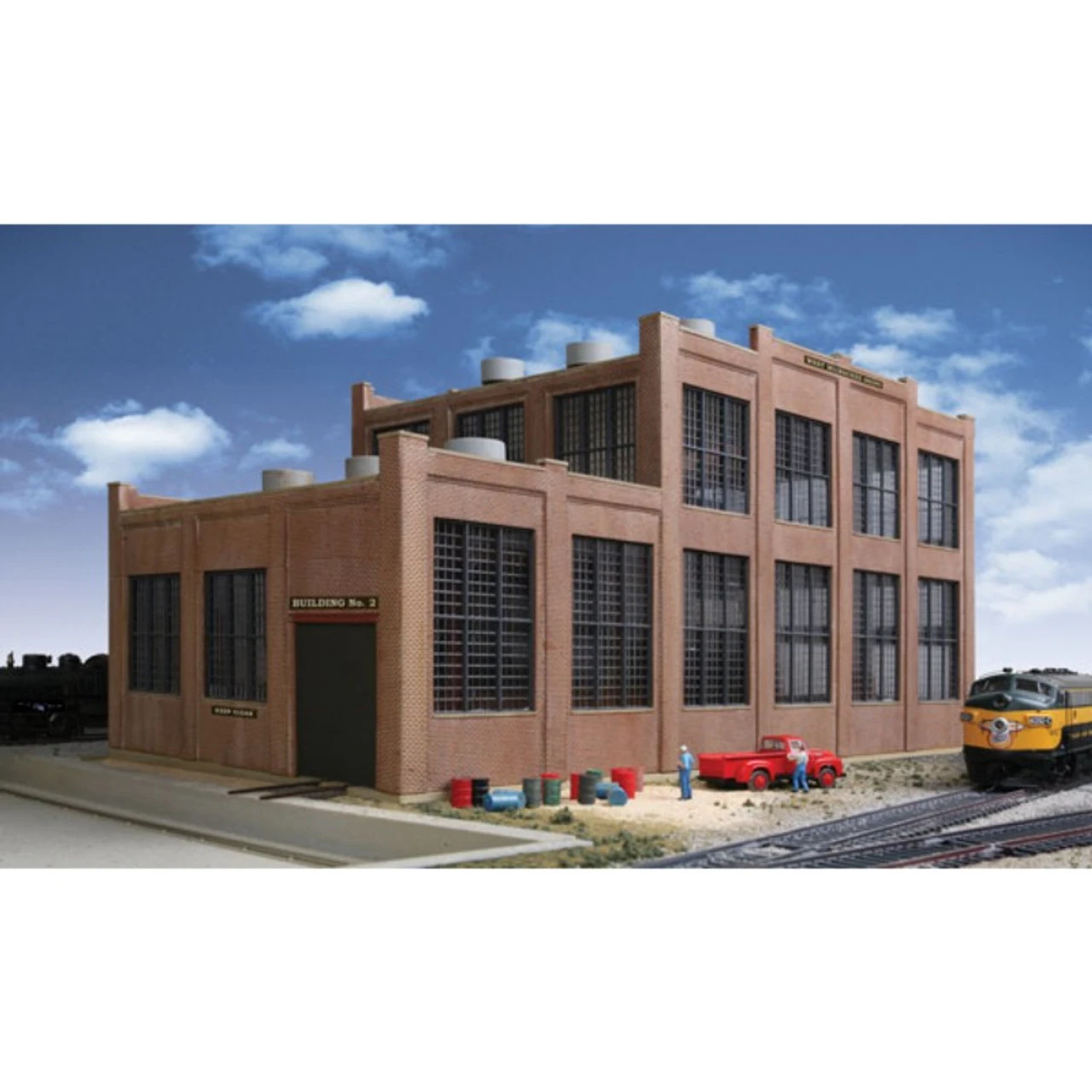 Walthers Cornerstone 933-2970 - Railroad Shop Kit - HO Scale 3 Walthers Cornerstone 933-2970 - Railroad Shop Kit - HO Scale