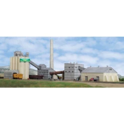 Walthers Cornerstone 933-3098 - Valley Cement Plant Kit - HO Scale
