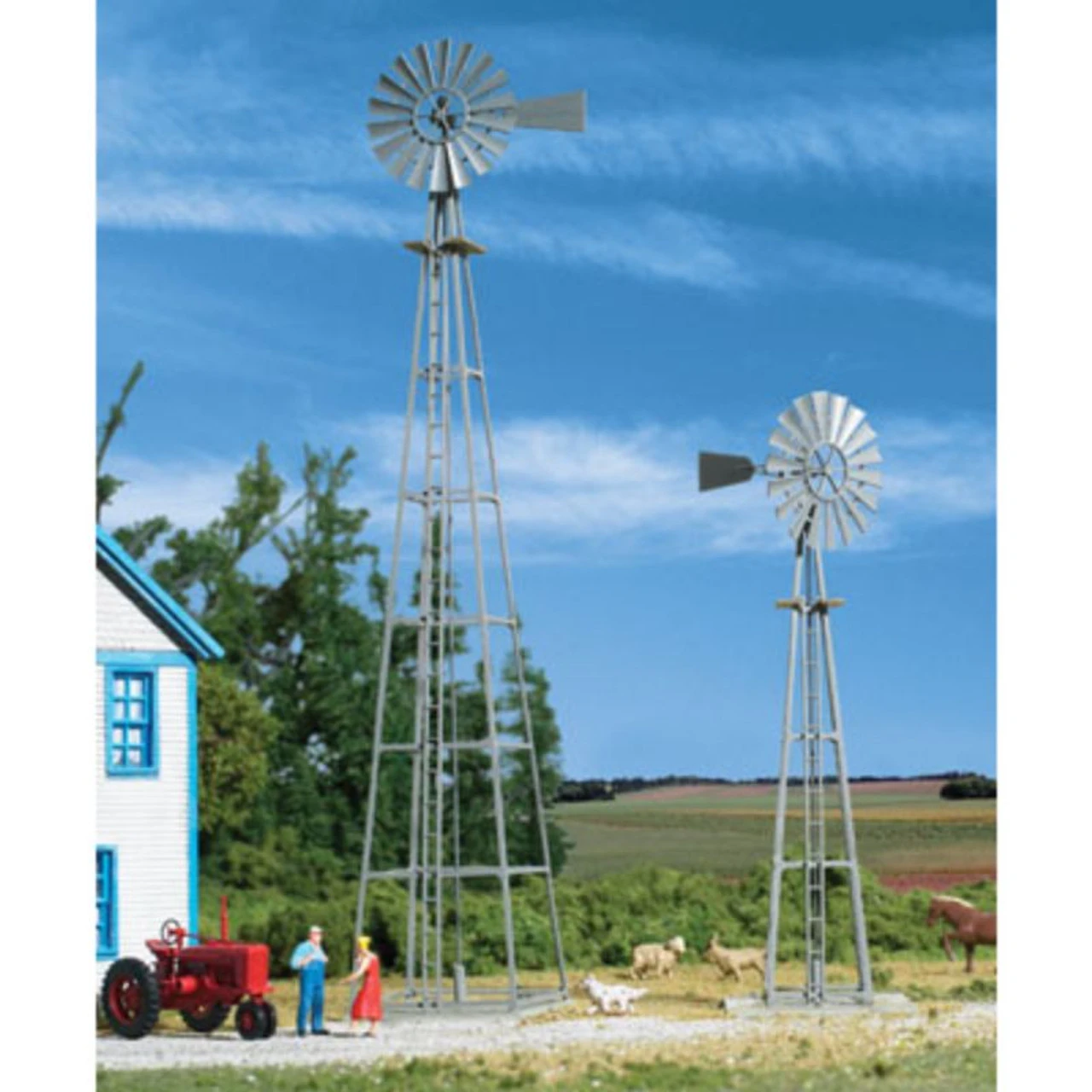 Walthers Cornerstone 933-3198 - Van Dyke Farm Windmill - HO Scale 3 Walthers Cornerstone 933-3198 - Van Dyke Farm Windmill - HO Scale