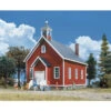 Walthers Cornerstone 933-3656 - Cottage Grove School Kit - HO Scale -Atlarns Store 933 3656 23306.1645224515