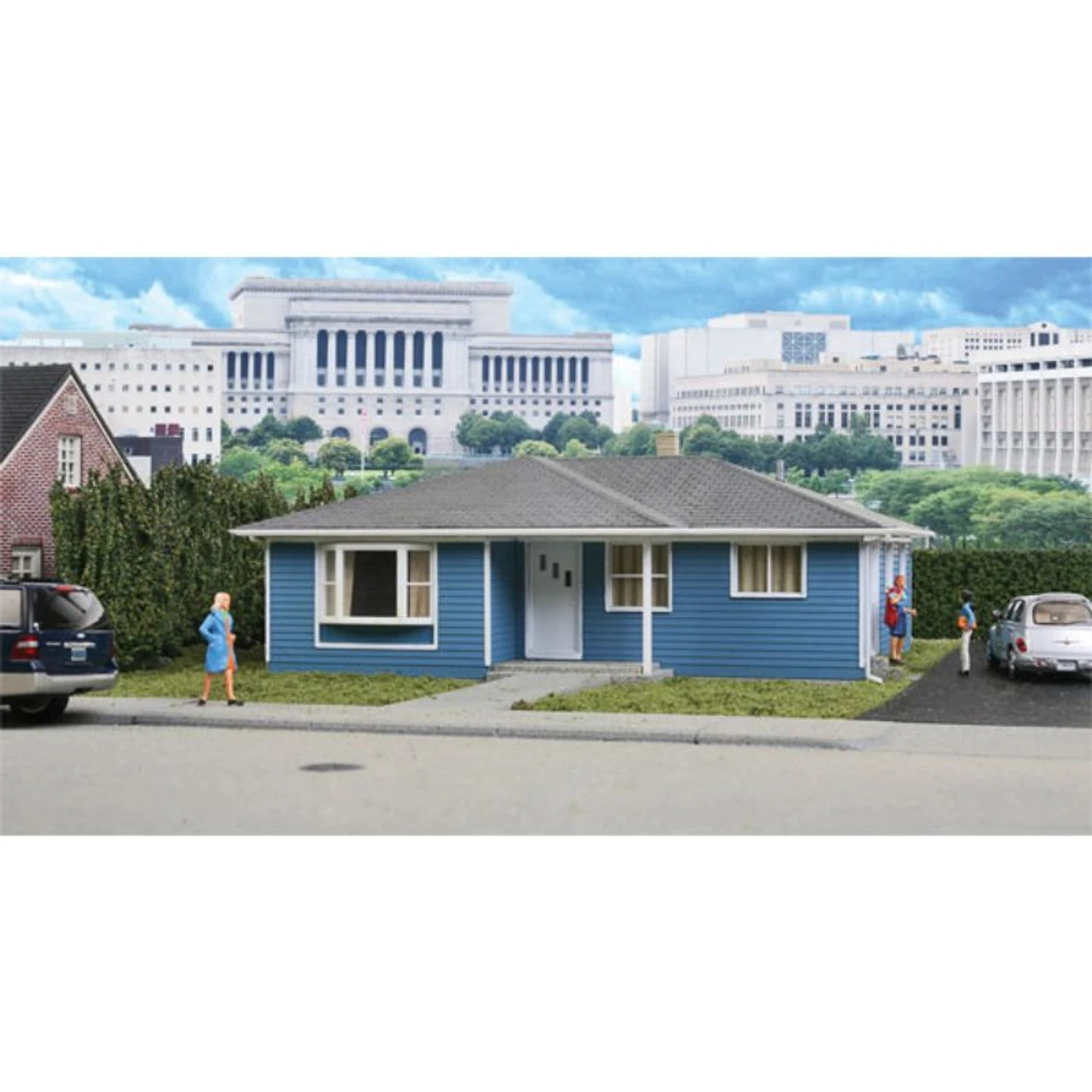 Walthers Cornerstone 933-3775 - Ranch Tract House Framed - HO Scale 3 Walthers Cornerstone 933-3775 - Ranch Tract House Framed - HO Scale