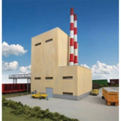 Walthers Cornerstone 933-3901 - Recovery Boiler House Kit - HO Scale