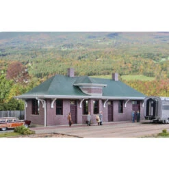 Walthers Cornerstone 933-4054 - Pella Depot Kit - HO Scale