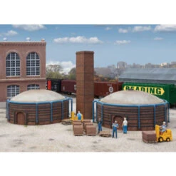 Walthers Cornerstone 933-4100 - Brick Kilns 2/ - HO Scale