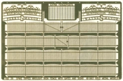 Gold Medal Models 160-29 - Spike Tipped Wrought Iron Fence W/gates- N Scale