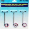 Rock Island Hobby 013102 - N Scale Streetlights Vertical Pole And 2 Elbow Angled Arms - N Scale -Atlarns Store RIH013102 56423.1645223871