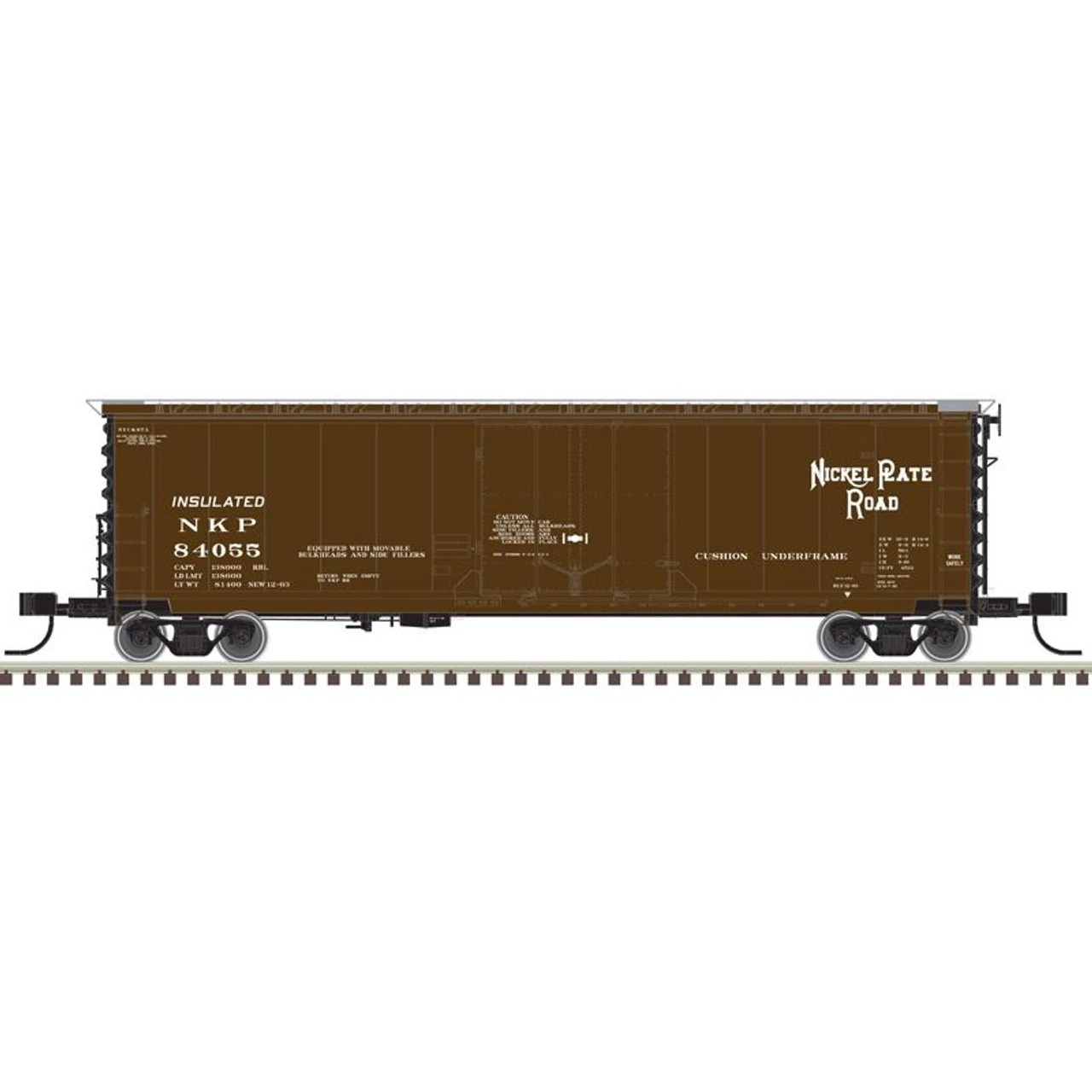 Atlas 50005700 - GA 50' RBL Box Car Nickel Plate Road (NKP) 84094 - N Scale 3 Atlas 50005700 - GA 50' RBL Box Car Nickel Plate Road (NKP) 84094 - N Scale
