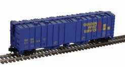 Atlas 50005817 - 4180 Airslide Covered Hopper Golden West Service (GVSR) 513034 - N Scale