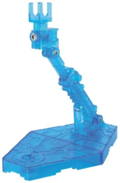 Bandai 2018319 - Action Base 2 Display Stand Blue - 1:144 Scale