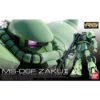 Bandai 2137102 - RG #004 MS-06 Zaku II (Green) - 1:144 Scale -Atlarns Store bas2137102 95910.1683501209
