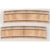 Blair Line 013 - 2-Lane Curved Laser-Cut Wood Grade Crossing 2-Pack -- 21-23" Radius - N Scale Kit -Atlarns Store blr011 02408.1671410881