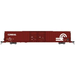 Bluford Shops 86630 - PS 86' Auto Parts Double Door Boxcar Conrail (CR) 237554 - N Scale