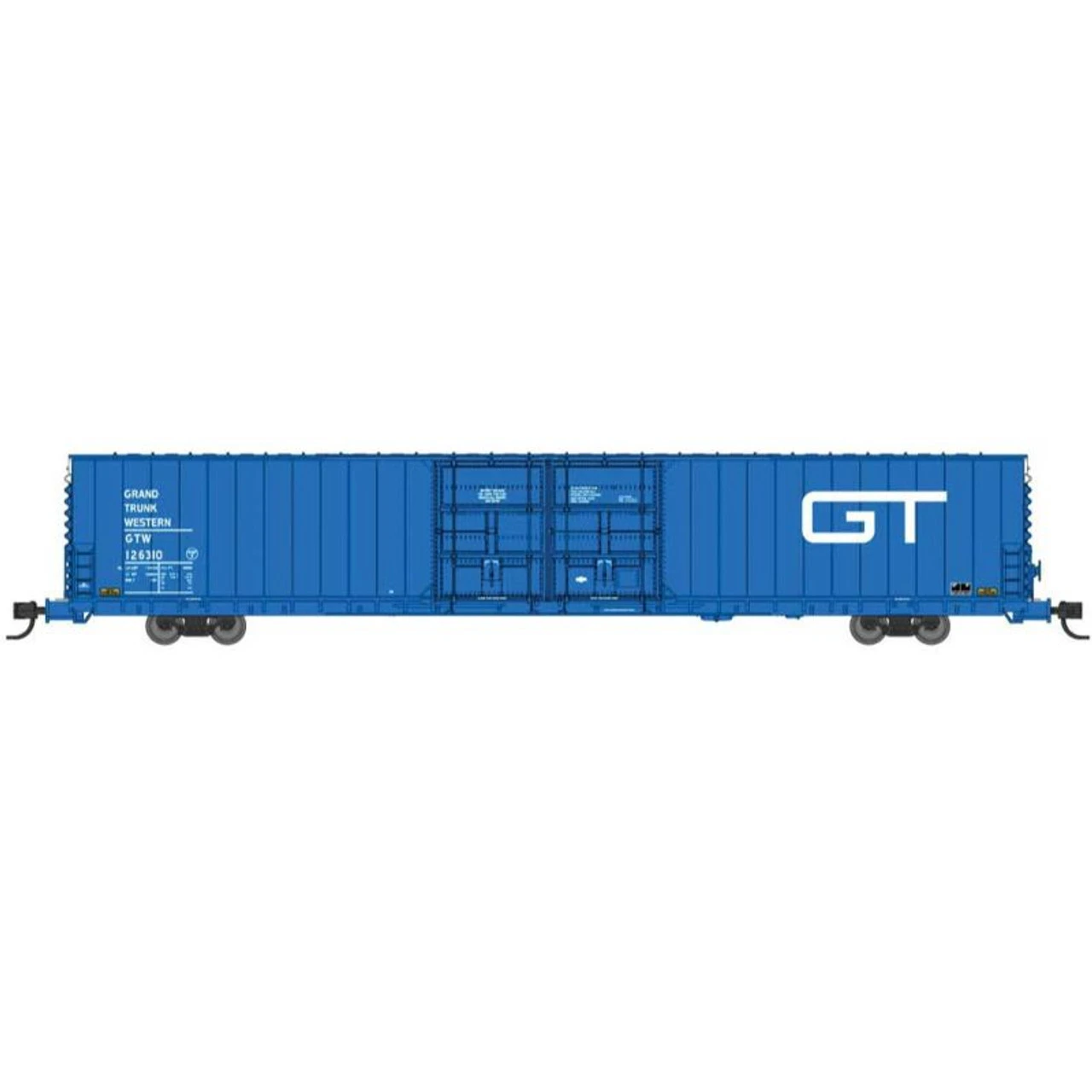 Bluford Shops 86655 - PS 86' Auto Parts Double Door Boxcar Grand Trunk Western (GTW) 126439 - N Scale 3 Bluford Shops 86655 - PS 86' Auto Parts Double Door Boxcar Grand Trunk Western (GTW) 126439 - N Scale