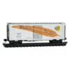 Micro-Trains Line 02000487 - 40' Single Door Boxcar With Roofwalk Western Pacific (WP) 19537 - N Scale