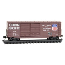Micro-Trains Line 06800552 - 40' Double Door Boxcar W/o Roofwalk Union Pacific (UP) 519711 - N Scale