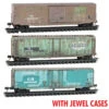 Micro-Trains Line 98305041 - 50' Standard Boxcar WEATHERED JEWEL 3-PACK Conrail (CR) 160005, 361038, 229938 - N Scale 2 Micro-Trains Line 98305041 - 50' Standard Boxcar WEATHERED JEWEL 3-PACK Conrail (CR) 160005, 361038, 229938 - N Scale -Atlarns Store mtl98305041 46590.1684881449