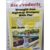 Rix Products 122 - Wrought Iron 50 Foot Highway Overpass With Pier - HO Scale Kit -Atlarns Store rix122 93907.1645223877