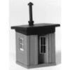 Stewart Products 116 - Trackside Shanty W/Stove - HO Scale Kit -Atlarns Store stw116 85115.1645224008