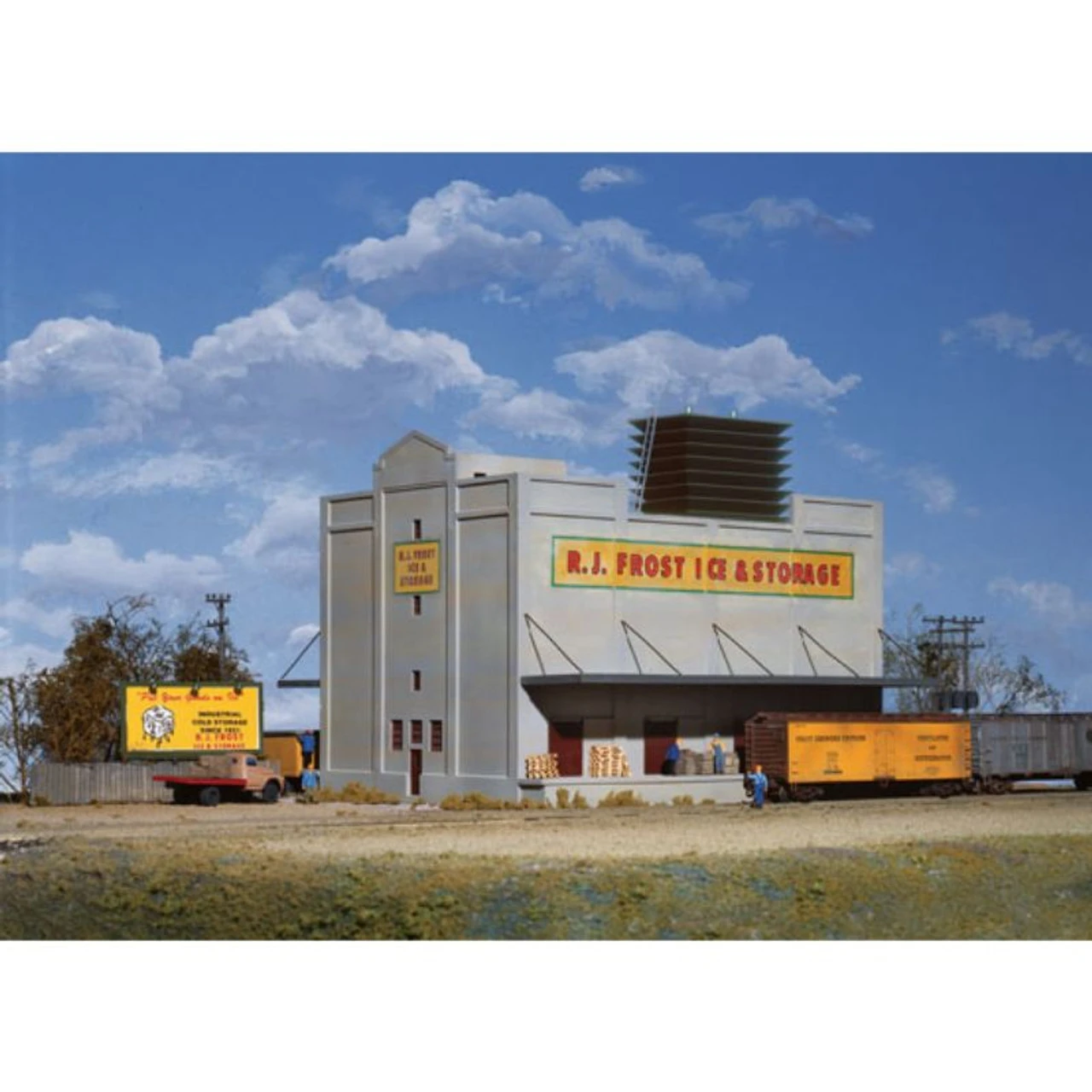 Walthers Cornerstone 933-3020 - RJ Frost Cold Storage - HO Scale Kit 3 Walthers Cornerstone 933-3020 - RJ Frost Cold Storage - HO Scale Kit