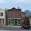 Walthers Cornerstone 933-3667 - Main Street Cleaners - HO Scale Kit -Atlarns Store wal933 3667 92103.1645224516